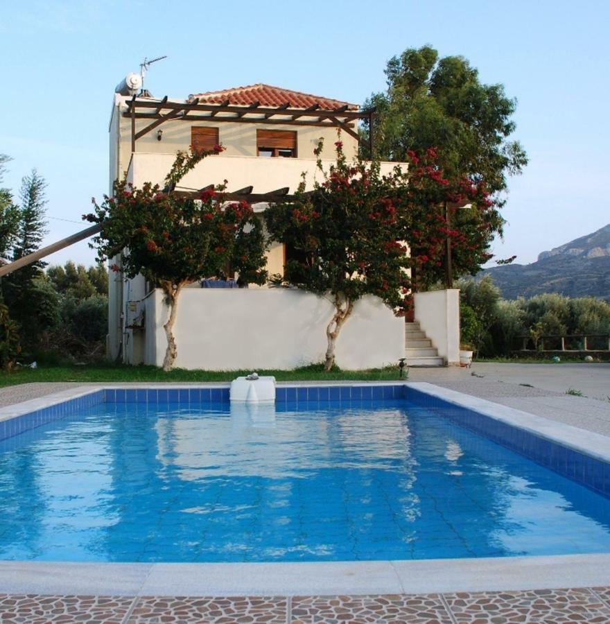 Villa With A Pool In Lefkogia Lefkogeia ภายนอก รูปภาพ